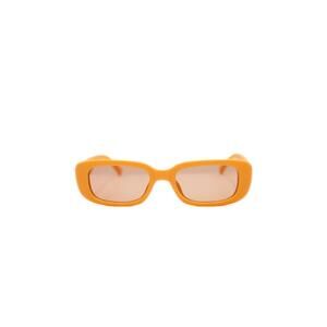 NEW KNOTWTR men's im worth a lot sunglasses in matte orange